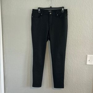 Black Women's patterned pants